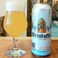 Bia Bỉ Kristoffel White 5%vol lon 500 ml nguyên thùng 24 lon