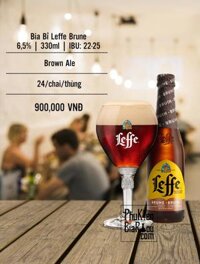 Bia Bỉ Leffe Brune (24 chai/thùng)