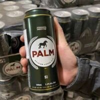 Bia Bỉ Palm Amber Ale 5.2% vol thùng 12 lon 500ml