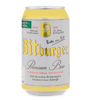 Bia Bitburger Lon 330ml