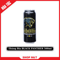 Bia Blackpanther - Campuchia - bia báo đen -330ml/500ml