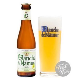 Bia Blanche de Namur Apple 3.1% Chai 250ml
