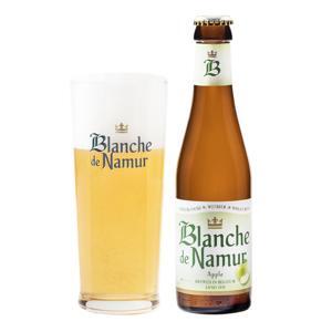 Bia Blanche de Namur Apple 3.1% Chai 250ml