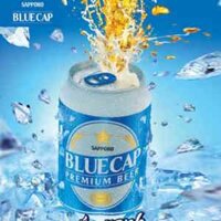 Bia BLue Cap Nhật Bản 4.5% vol thùng 24 lon 330ml