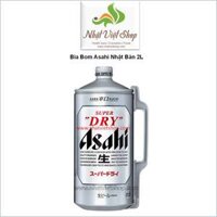 Bia Bom Asahi Nhật Bản 2L