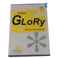 Bìa bóng kính A3 Glotxy mỏng