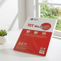 Bìa bóng kính A4 mỏng TCT