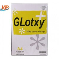 Bìa bóng kính (mica) A4 Trung