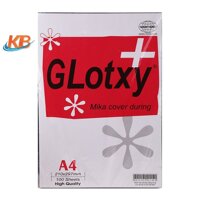 Bìa bóng kính (mica)A4 Dày