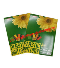 Bìa bóng kính Mika sần mờ A4 Pgrand TMG - 8251