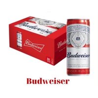 Bia Budweiser 330ml thùng 24 lon