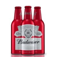 Bia Budweiser 5% – Chai nhôm 355ml – Thùng 24 Chai