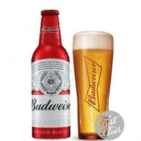 Bia Budweiser 5.0% – Chai nhôm 330ml – Thùng 24 Chai