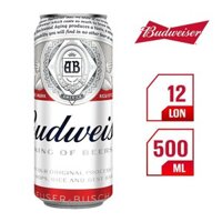Bia Budweiser 500ml - Thùng 12 Lon