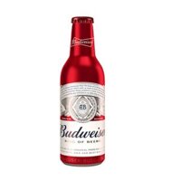 Bia Budweiser Aluminum 5% – Chai 355ml – Thùng 24 chai