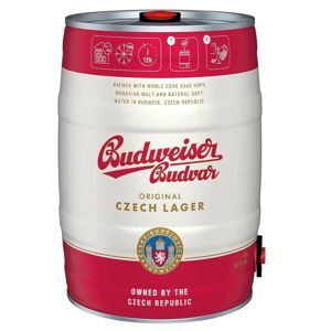 Bia Budweiser Budvar 5% – Bom 5l