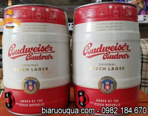Bia Budweiser Budvar 5% – Bom 5l
