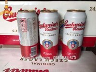 Bia Budweiser Budvar 5% lon cao 500ml giá rẻ Hà Nội