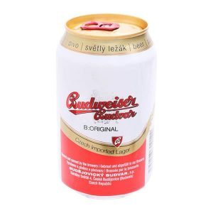 Bia Budweiser Budvar Original vàng - Chai 330ml