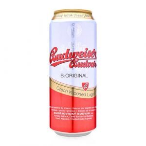 Bia Budweiser Budvar lon 500ml