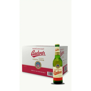 Bia Budweiser Budvar Original - Thùng 24, chai 330ml