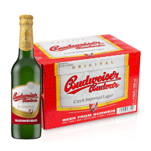 Bia Budweiser Budvar Original - Thùng 24, chai 330ml