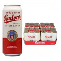Bia Budweiser Budvar Original lon 500ml