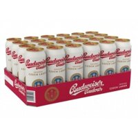 Bia Budweiser Budvar Original - nhập khẩu Tiệp - 1 thùng 24 lon 500ml