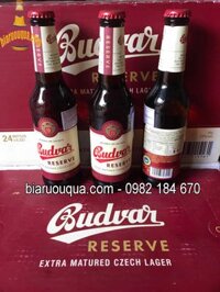 Bia Budweiser Budvar Reserve 7.5% cao cấp nhập khẩu tại Hà Nội