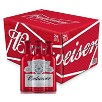 Bia Budweiser chai nhôm 355ml