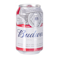 Bia Budweiser lon 330ml