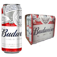 Bia Budweiser Lon 500ml