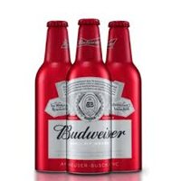 Bia Budweiser Mỹ chai nhôm 355ml