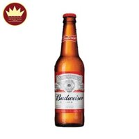 Bia Budweiser Mỹ Chai Thuỷ Tinh 5% – Chai 330ml – Thùng 24 Chai