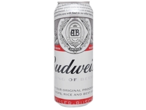 Bia Budweiser Mỹ - lon 330ml
