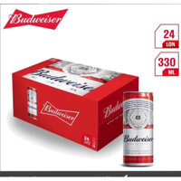 Bia BUDWEISER thùng 24lon(5%vol)