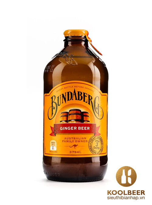 Bia Bundaberg Ginger Beer Thùng 24 chai 375ml