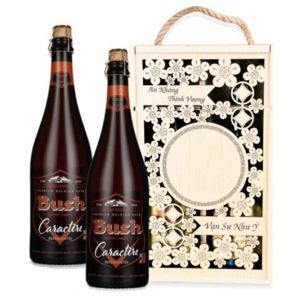 Bia Bush Caractere Tripel 12% Thùng 24 Chai 330ml