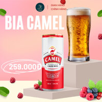 Bia Camel đỏ Lager lon cao 24 × 330ml - Date 2025 - Bia Mỹ chính hãng giá tốt