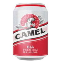 Bia Camel Đỏ Thấp 330ml Việt Nam 4.9%vol Thùng 24 Lon