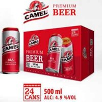 Bia Camel Đỏ Việt Nam – Camel Premium 4.5% vol lon 500ml