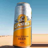 Bia Camel Gold Edition Việt Nam 4.9% vol lon 500ml