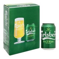 Bia Carlsberg Pilsner Thùng 24 Lon 330ml