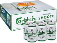 Bia Carlsberg smooth Draught 330ml