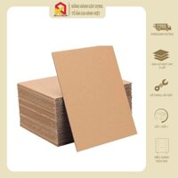 Bìa carton nguyên tấm 1m x 1.5m 3 lớp 3mm, bìa carton mô hình , phôi bìa carton KN home decor