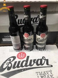 Bia chai Budweiser Budvar Dark đen 4.7% giá rẻ Hà Nội