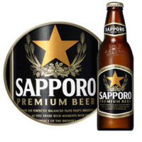 Bia chai Sapporo Premium Nhật Bản 5% vol 330ml