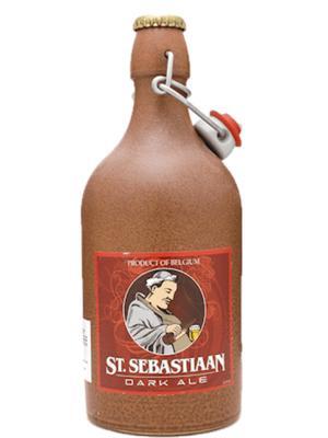 Bia chai sứ đen St. Sebastiaan Dark Ale - Thùng 6 chai x 500ml (6.9%)