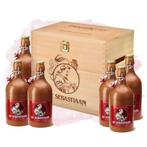 Bia chai sứ đen St. Sebastiaan Dark Ale - Thùng 6 chai x 500ml (6.9%)