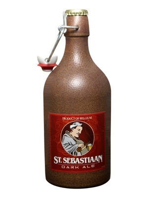Bia chai sứ đen St. Sebastiaan Dark Ale - Thùng 6 chai x 500ml (6.9%)